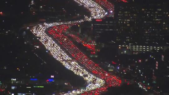 holiday traffic S. California